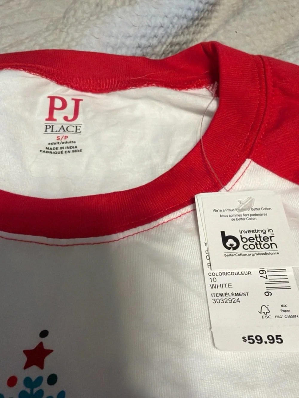 Red & White 'Feliz Navidad' Holiday Pajama Set